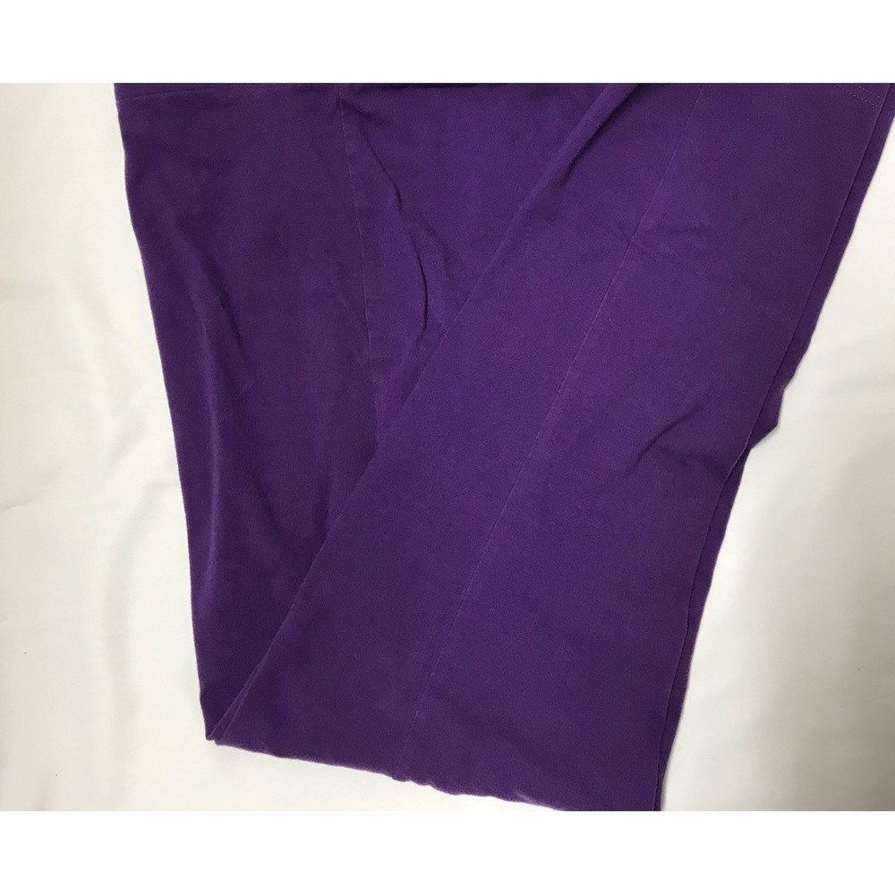 QVC SPORT SAVVY Xl Yoga Pants Purple